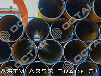 Куп на цевки ASTM A252 од 3 степен ASTM A252 од 3 степен